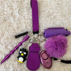 💜Badtzu-Maru Sanrio Self Defense Keychain 💜